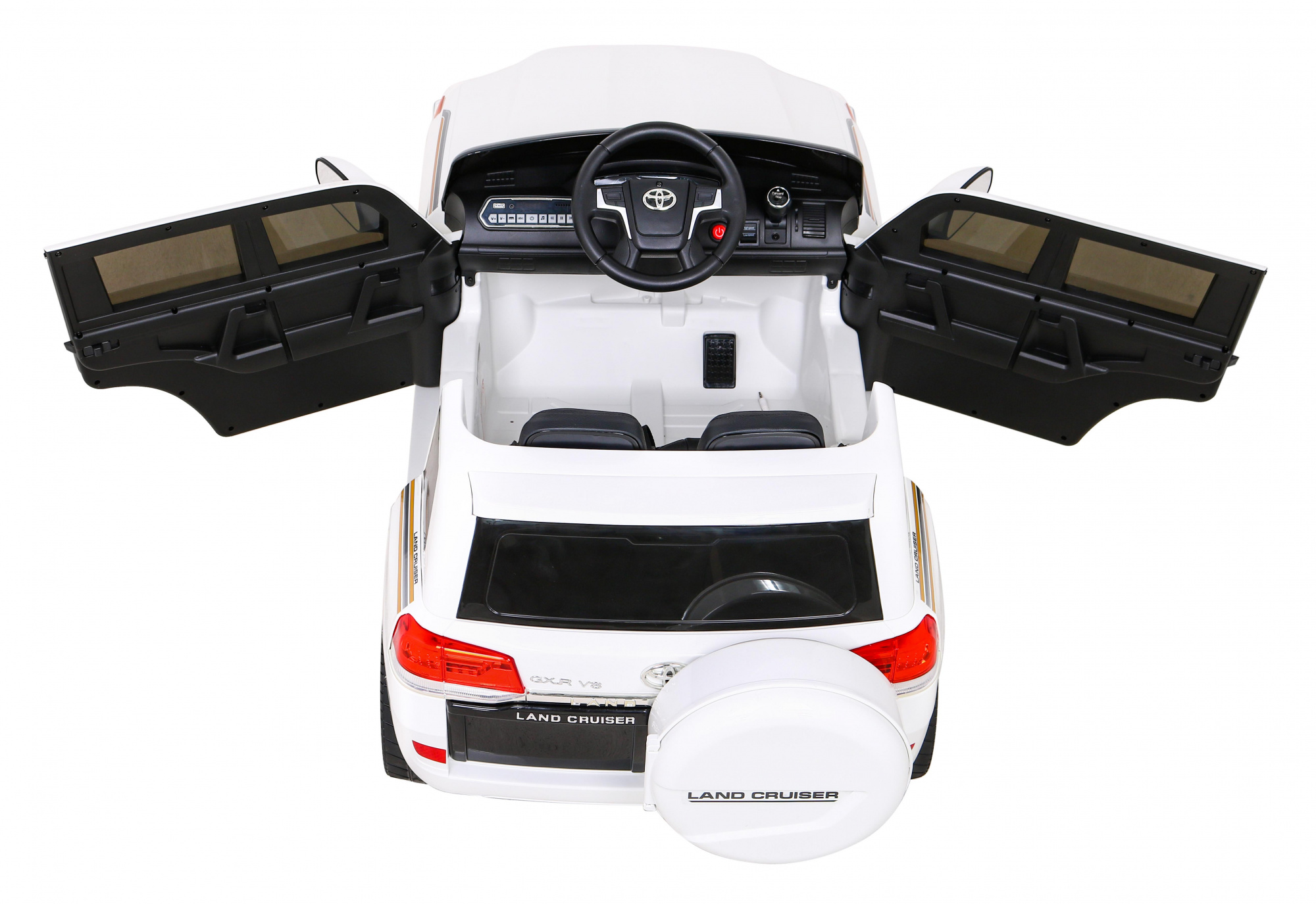 картинка Детский электромобиль TOYOTA LAND CRUISER 12V - JJ2022-WHITE 
