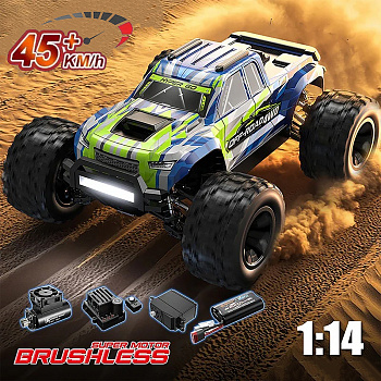 картинка Радиоуправляемый внедорожник MJX Hyper Go 4WD 1:14 - MJX-14208 