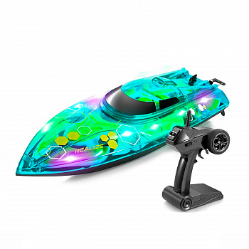 картинка Радиоуправляемый катер SYMA/SKYTECH Q7 (35 см, 30 км/ч, LED подсветка) - H155 / Q7 