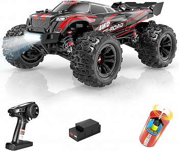 картинка Радиоуправляемый внедорожник MJX Hyper Go 4WD Brushless Truggy 1:16 - MJX-16210-RED 