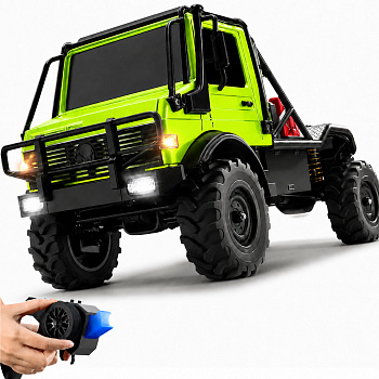 картинка Радиоуправляемый грузовик Unimog U4000 4WD 1:18 - MN-333-GREEN 