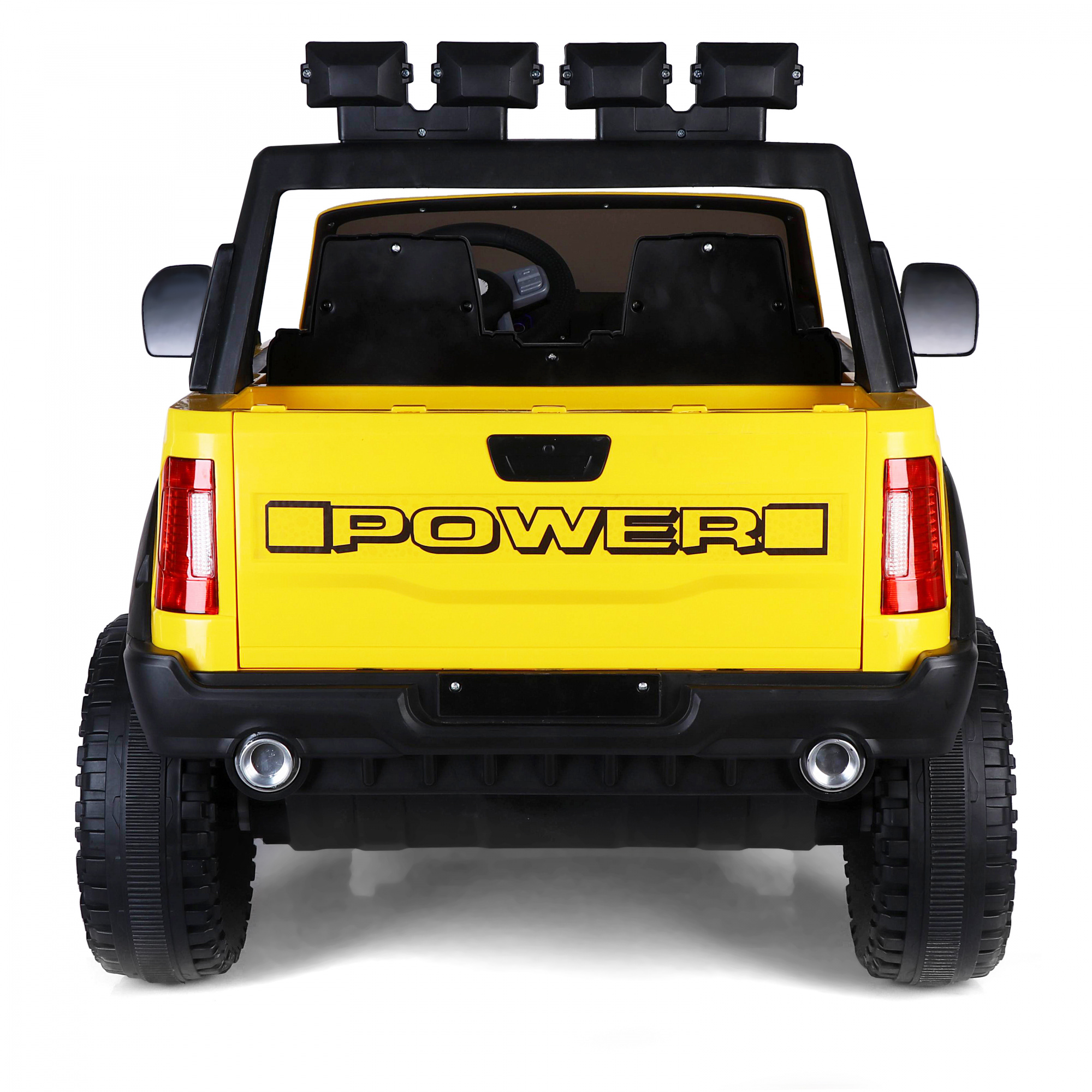 картинка Электромобиль FORD RAPTOR 12V (полный привод, EVA) - XHD-F150-YELLOW 