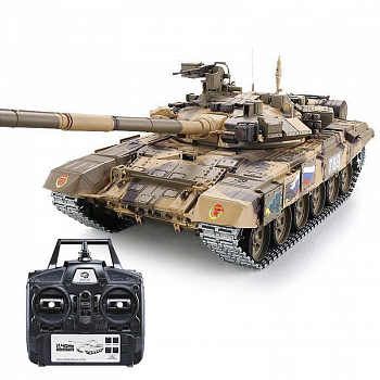 картинка Радиоуправляемый танк Heng Long Т-90 Pro V7.0 масштаб 1:16 RTR 2.4G - 3938-1PRO V7.0 