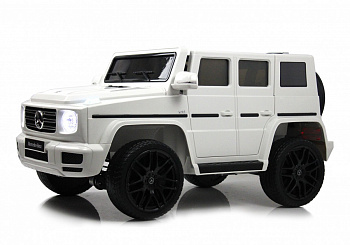 картинка Детский электромобиль Mercedes-Benz G500 (E333EE) белый 