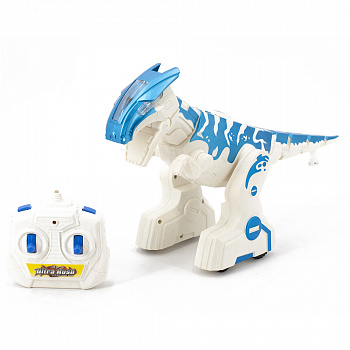 картинка Радиоуправляемый динозавр T-Rex RuiCheng (синий, звук, свет) - RUI-9998-BLUE 