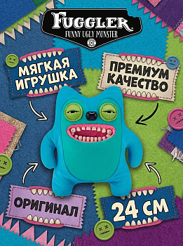картинка Мягкая игрушка FUGGLER Жадина Гринер - 15713G 