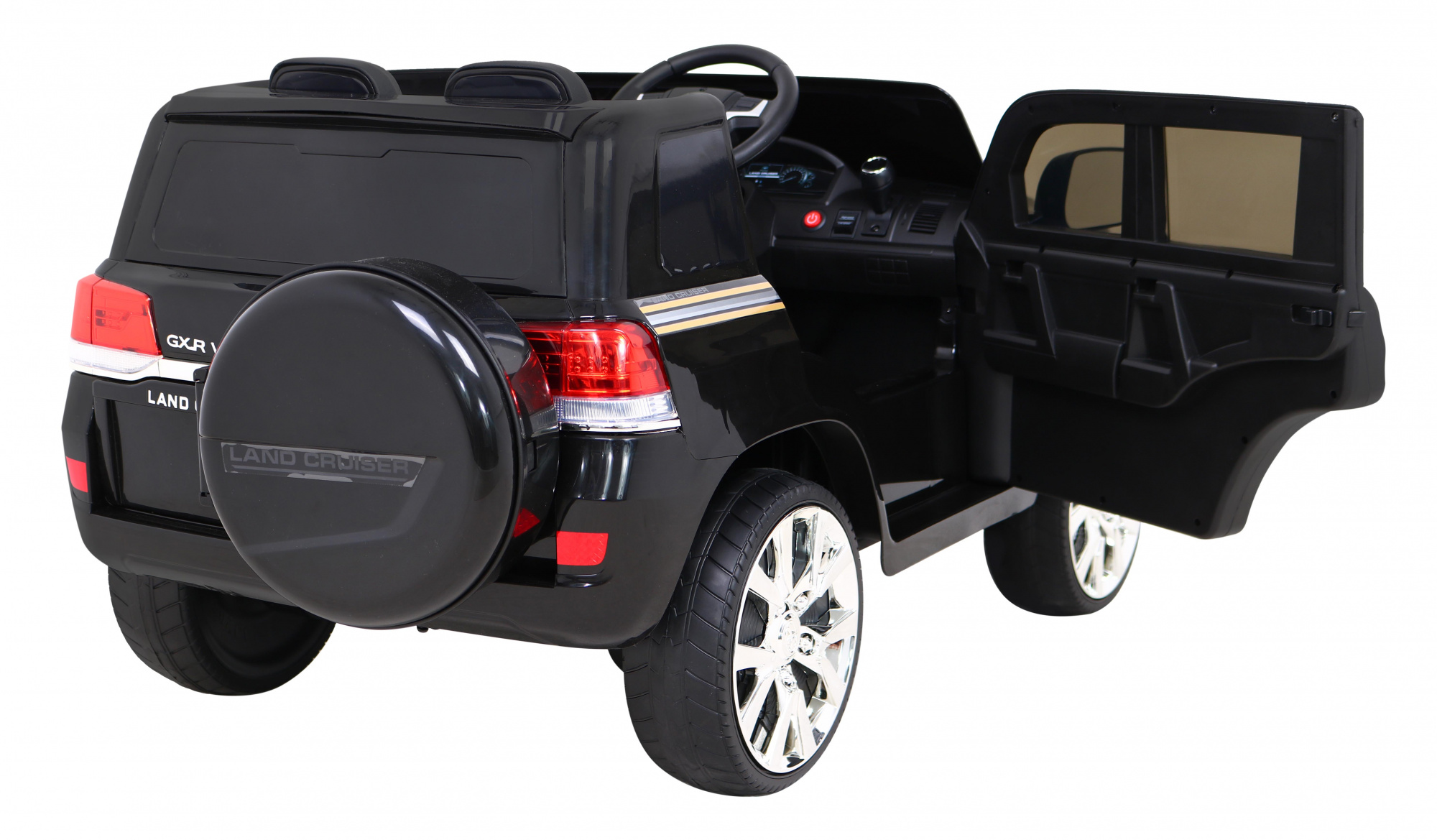 картинка Детский электромобиль TOYOTA LAND CRUISER 12V - JJ2022-BLACK 