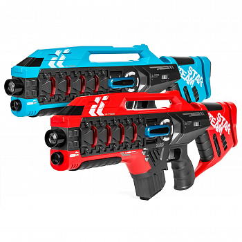 картинка Набор для лазертага Winyea Call of Life Star-Team (2 автомата, красный и синий) - W7006D-RB 