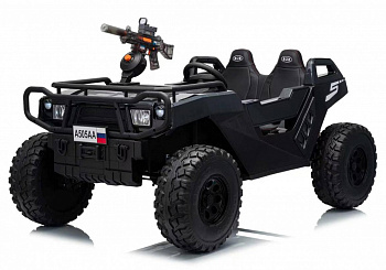 картинка Детский электромобиль A505AA-LUX черный карбон 