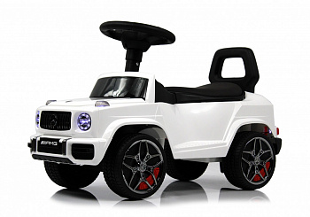 картинка Детский толокар Mercedes-Benz G63 (Z001ZZ-D) белый бриллиант 