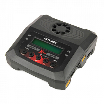 картинка Универсальное зарядное устройство G.T.Power X4 MINI 19-26/220В, 10Aх4, 400W - GTP-X4-MINI 