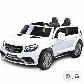 картинка Электромобиль Mercedes Benz GLS63 (белый, 4WD, 12V) - HL228 