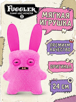 картинка Мягкая игрушка FUGGLER Озорной кролик - 15731H 