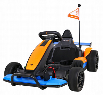 картинка Детский электромобиль дрифт картинг Mclaren (лицензия, 12 км/ч, 24V) - BDM0930 