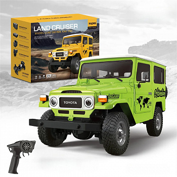 картинка Радиоуправляемый внедрожник TOYOTA FJ40 PRO (свет, выхлоп, Li-Po 5C) - HG4-50-PRO-GREEN 