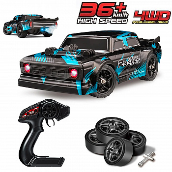 картинка Радиоуправляемая машина для дрифта EROCKET (31 см, ПАР, LED, 4WD, 1:16) - HS16352 