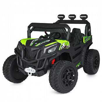 картинка Детский электромобиль Багги (полный привод, EVA, 12V) - HC-301-4WD-GREEN 