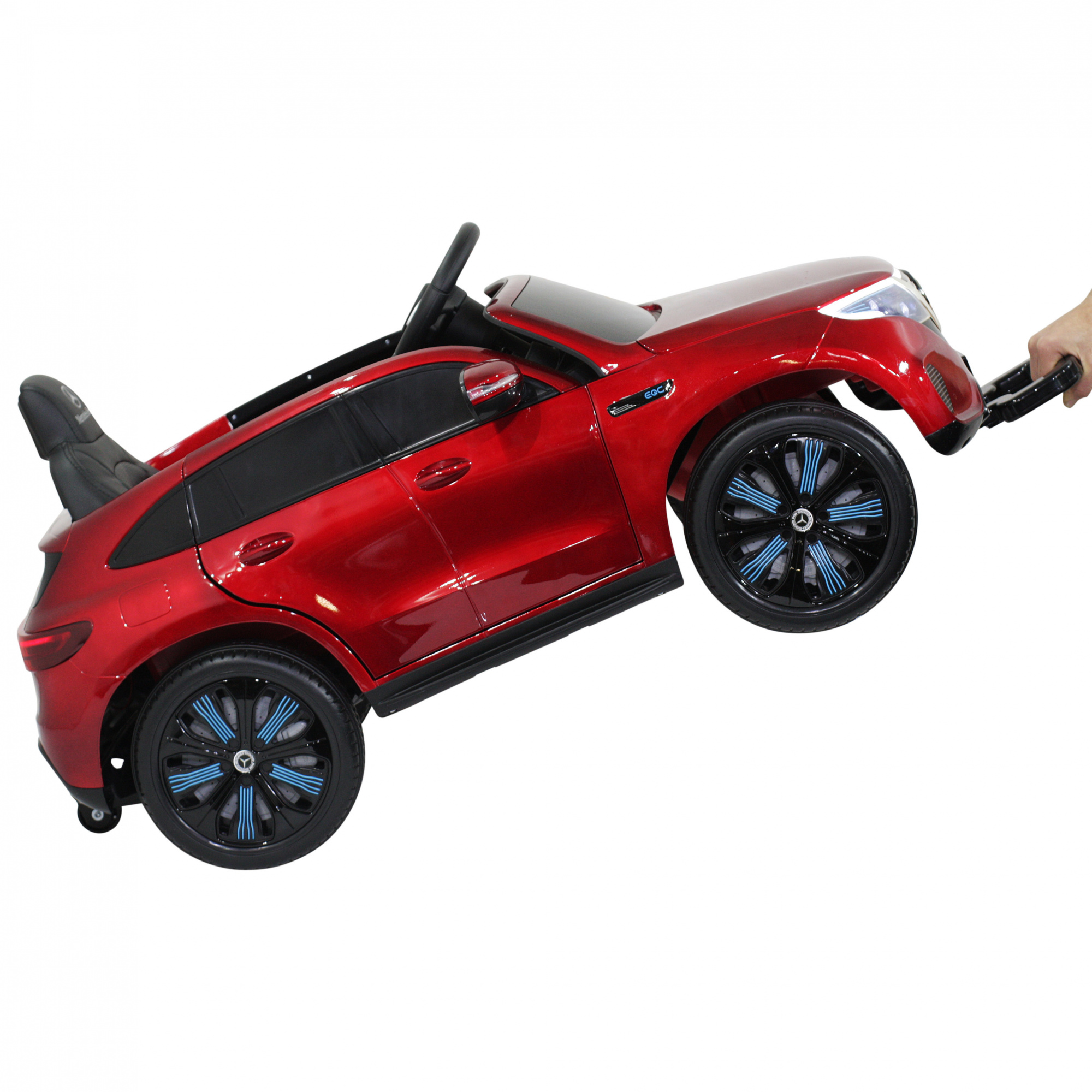 картинка Детский электромобиль Mercedes Benz EQC 400 4MATIC - HL378-LUX-RED-PAINT 