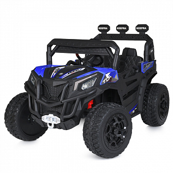 картинка Детский электромобиль Багги (полный привод, EVA, 12V) - HC-301-4WD-BLUE 