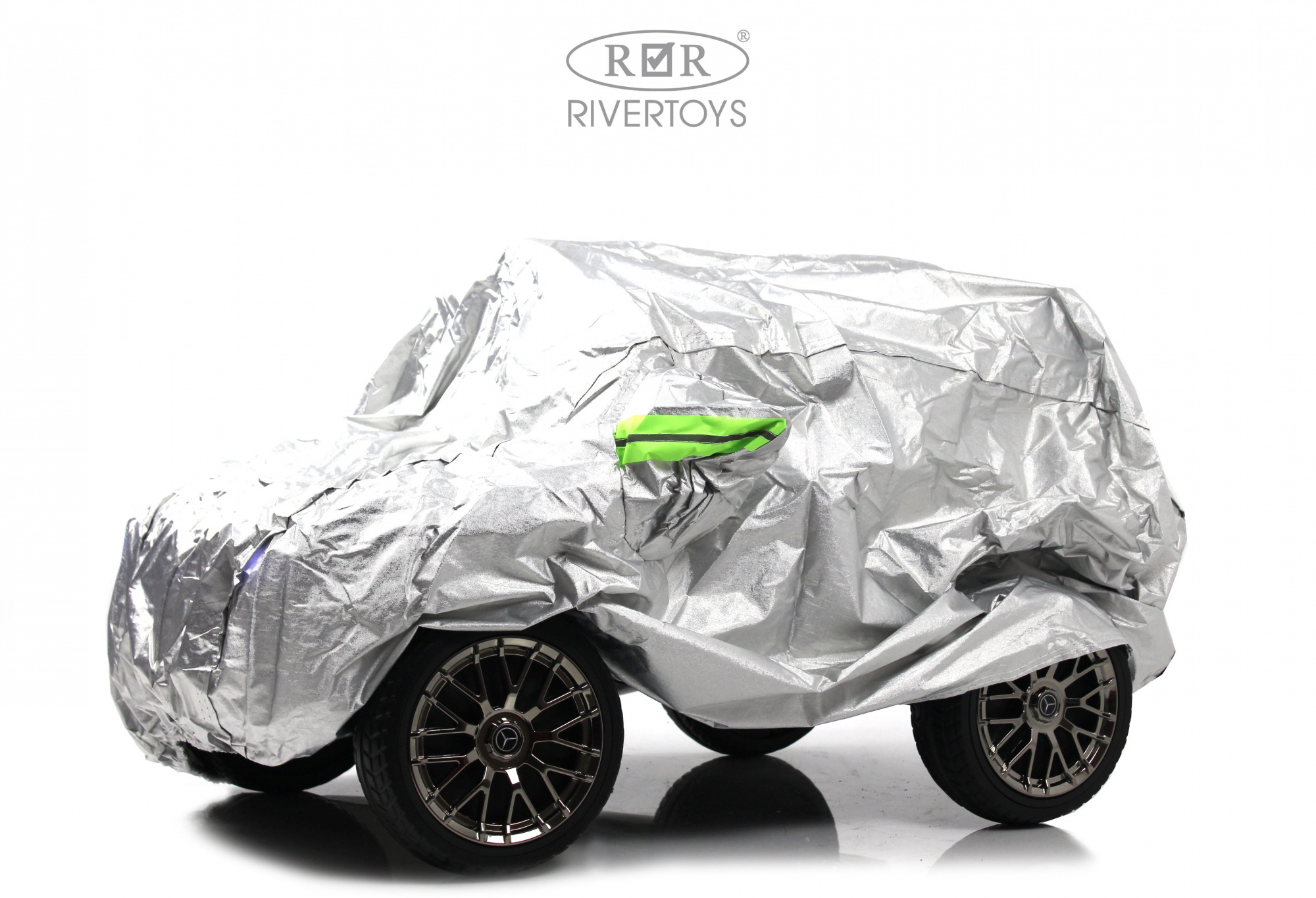 картинка Детский электромобиль Mercedes-AMG G63 4WD (G333GG) серый глянец 