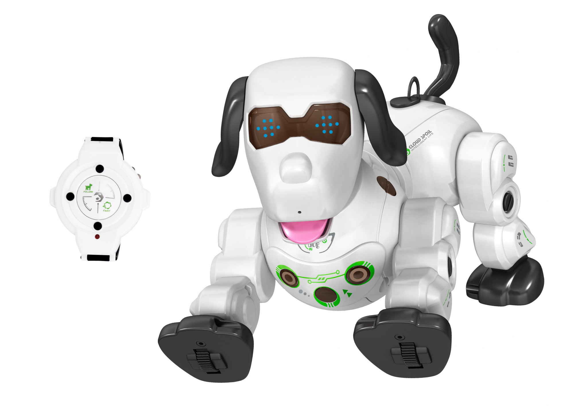 картинка Радиоуправляемая робот-собака HappyCow Robot Dog 2.4GHz - 777-602 