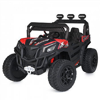 картинка Детский электромобиль Багги (полный привод, EVA, 12V) - HC-301-4WD-RED 