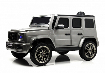 картинка Детский электромобиль Mercedes-AMG G63 (G333GG ПТГ) серый глянец 