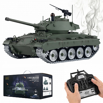 картинка Радиоуправляемый танк M24 Chaffee Upgrade - TD-M2402U 