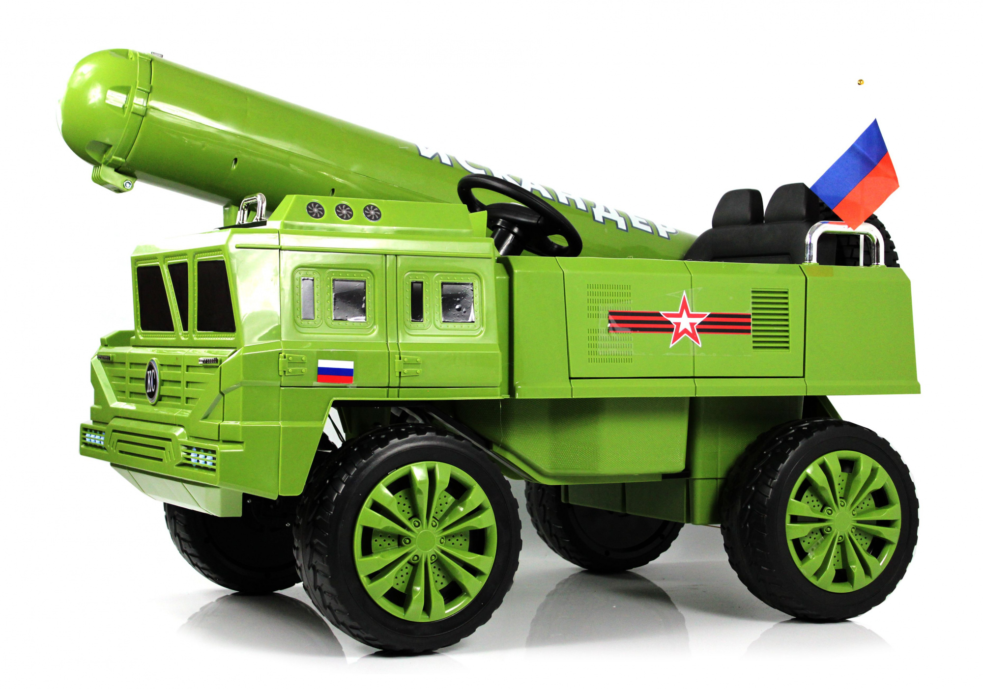 картинка Детский электромобиль B111CP зеленый 