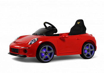 картинка Детский электромобиль Porsche 911 RUF (A444AA) красный 