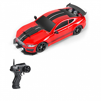картинка Радиоуправляемая машина для дрифта HB Ford Mustang (4WD, свет, пар, акб, 1:16) - SC16A01-1 