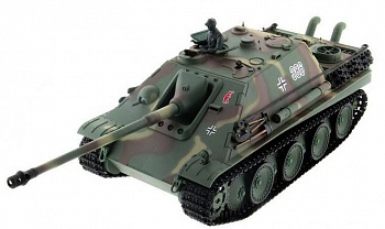 картинка Радиоуправляемый танк Heng Long Jagdpanther (Германия) Upg V7.0 масштаб 1:16 - 3869-1Upg V7.0 