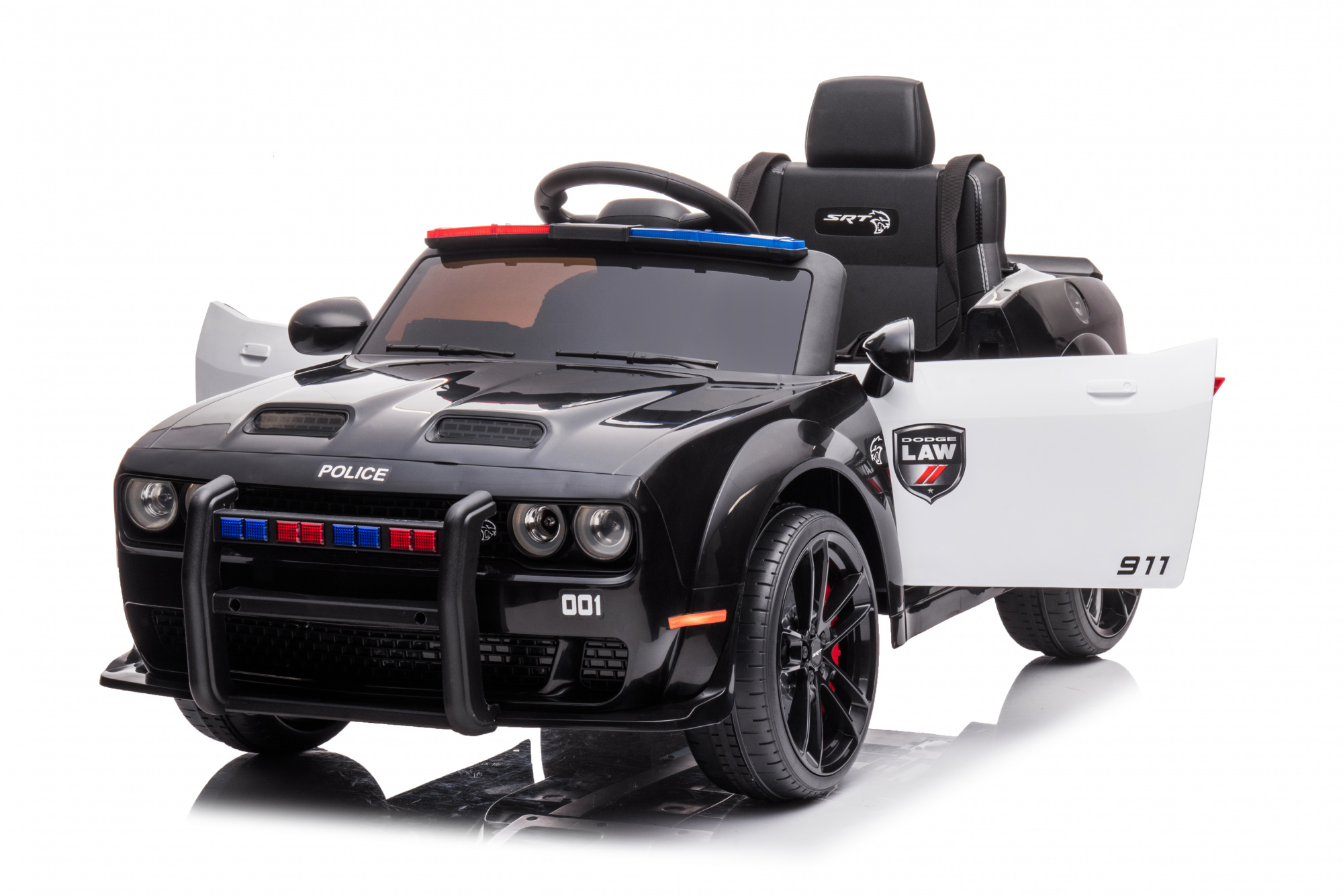 картинка Детский электромобиль Dodge Challenger SRT Полиция - BDM0955G 