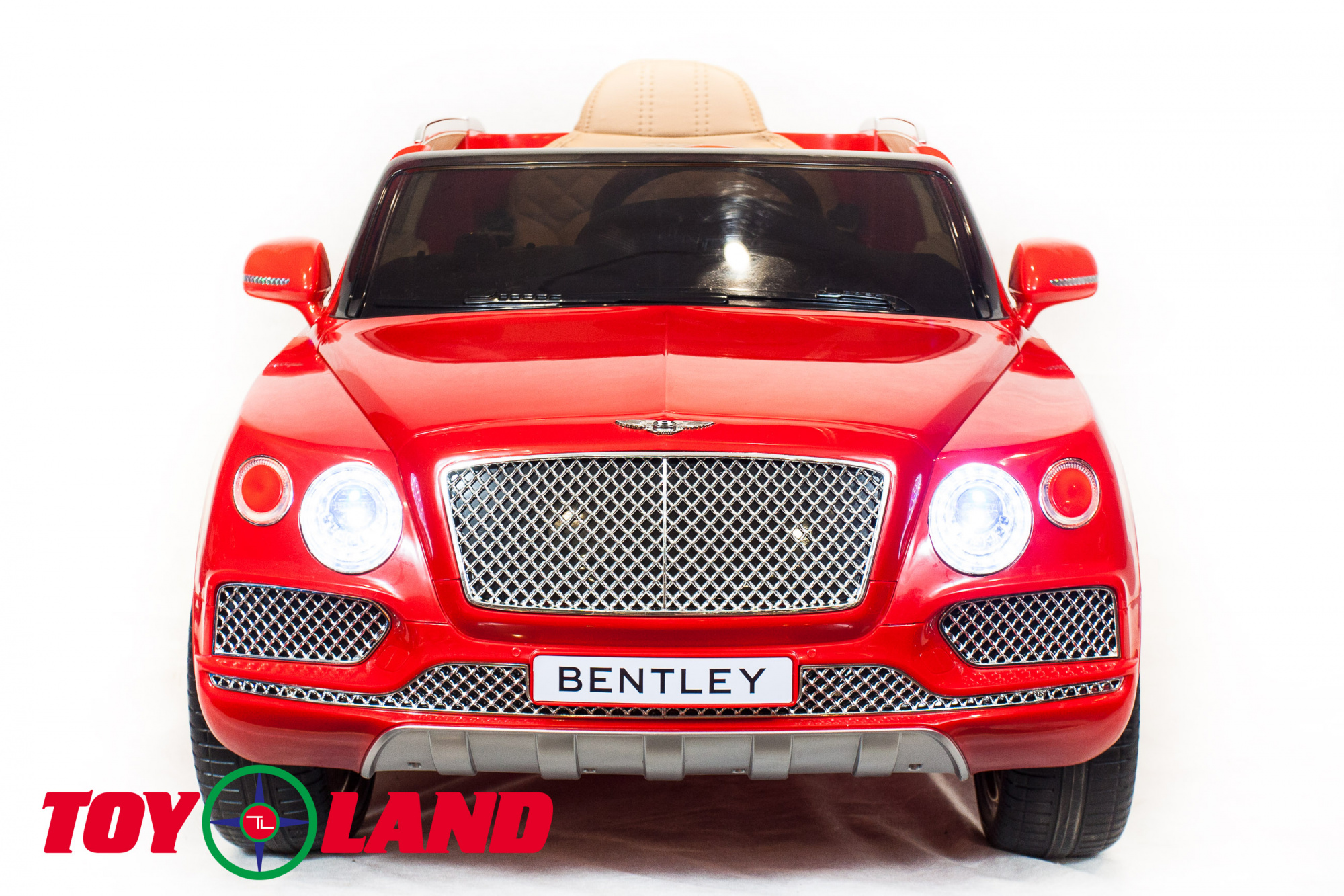 картинка Джип Bentley Bentayga Красный 