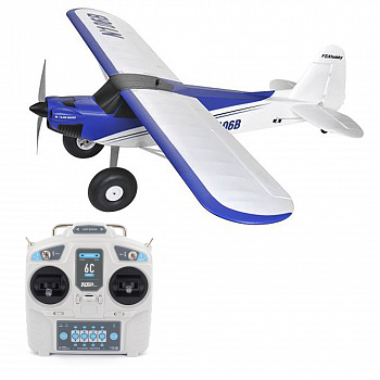 картинка Радиоуправляемый самолет S Cub 1500mm Blue RTF + Flight Controller - TOP127E 