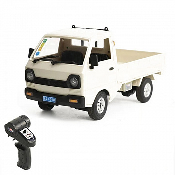 картинка Радиоуправляемый японский белый грузовичок WPL Suzuki Carry ST90 1:16 - WPLD-12MINI 