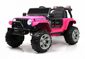 картинка Детский электромобиль T222TT 4WD розовый 