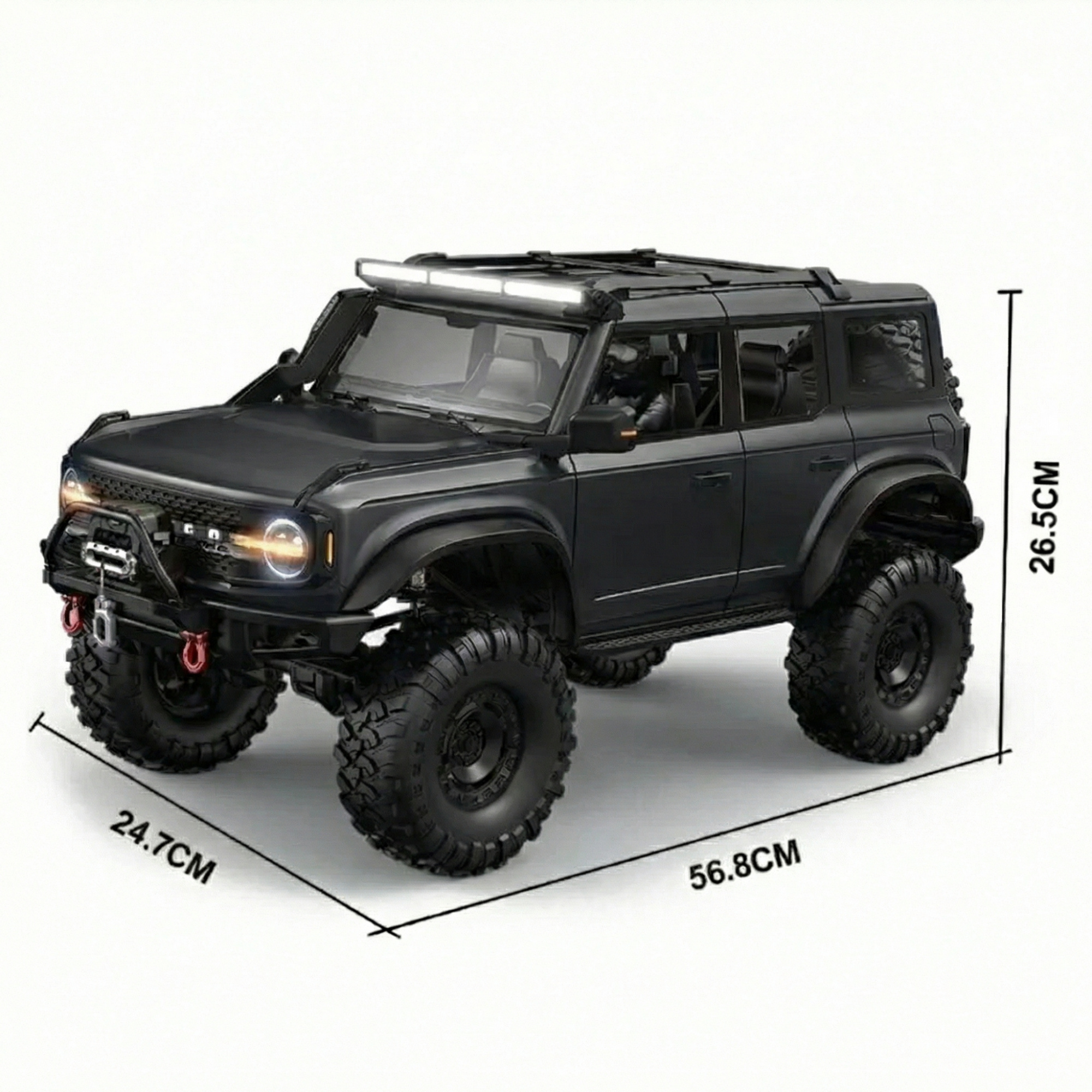 картинка Радиоуправляемый краулер HB Beluga (57 см, 4WD, 1:10) - HB-R1006 