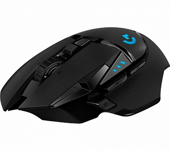 картинка Беспроводная игровая мышь Logitech G502 RGB LIGHTSPEED Black - 910-005571 