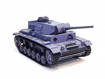 картинка Радиоуправляемый танк Heng Long Panzerkampfwagen III (Германия) V7.0 масштаб 1:16 - 3848-1 V7.0 