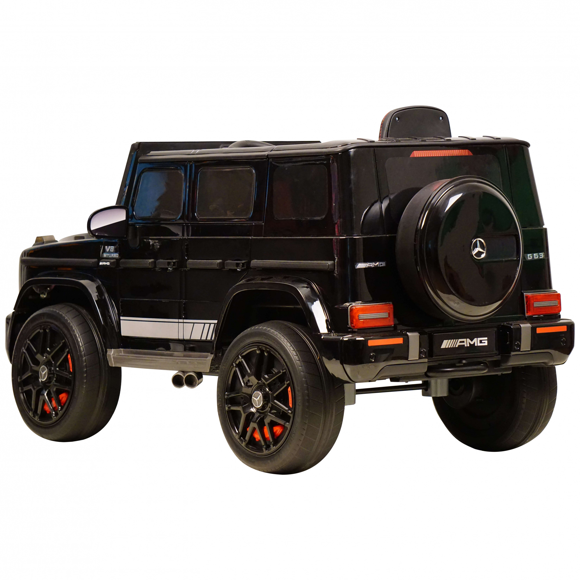 картинка Электромобиль Mercedes-Benz G63 AMG 12V с высокой дверью - BBH-0002H-BLACK-PAINT 