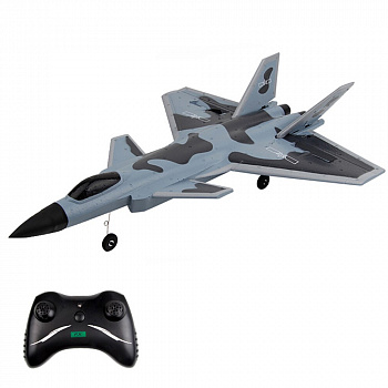 картинка Радиоуправляемый самолет Fei Xiong J-20 RTF 2.4G - FX830-GREY 