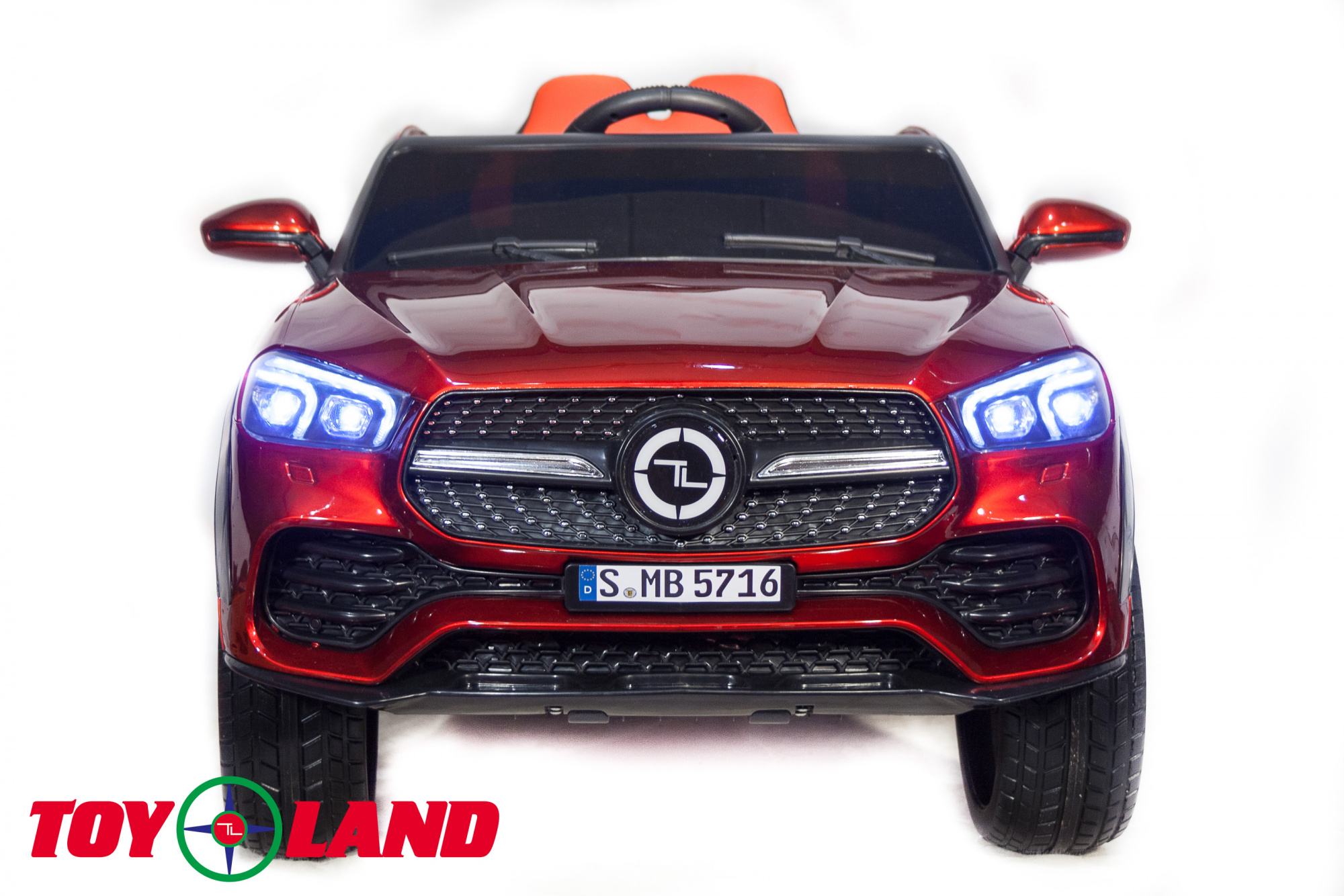 картинка Джип Mercedes Benz GLE купе 5716 Красный краска 
