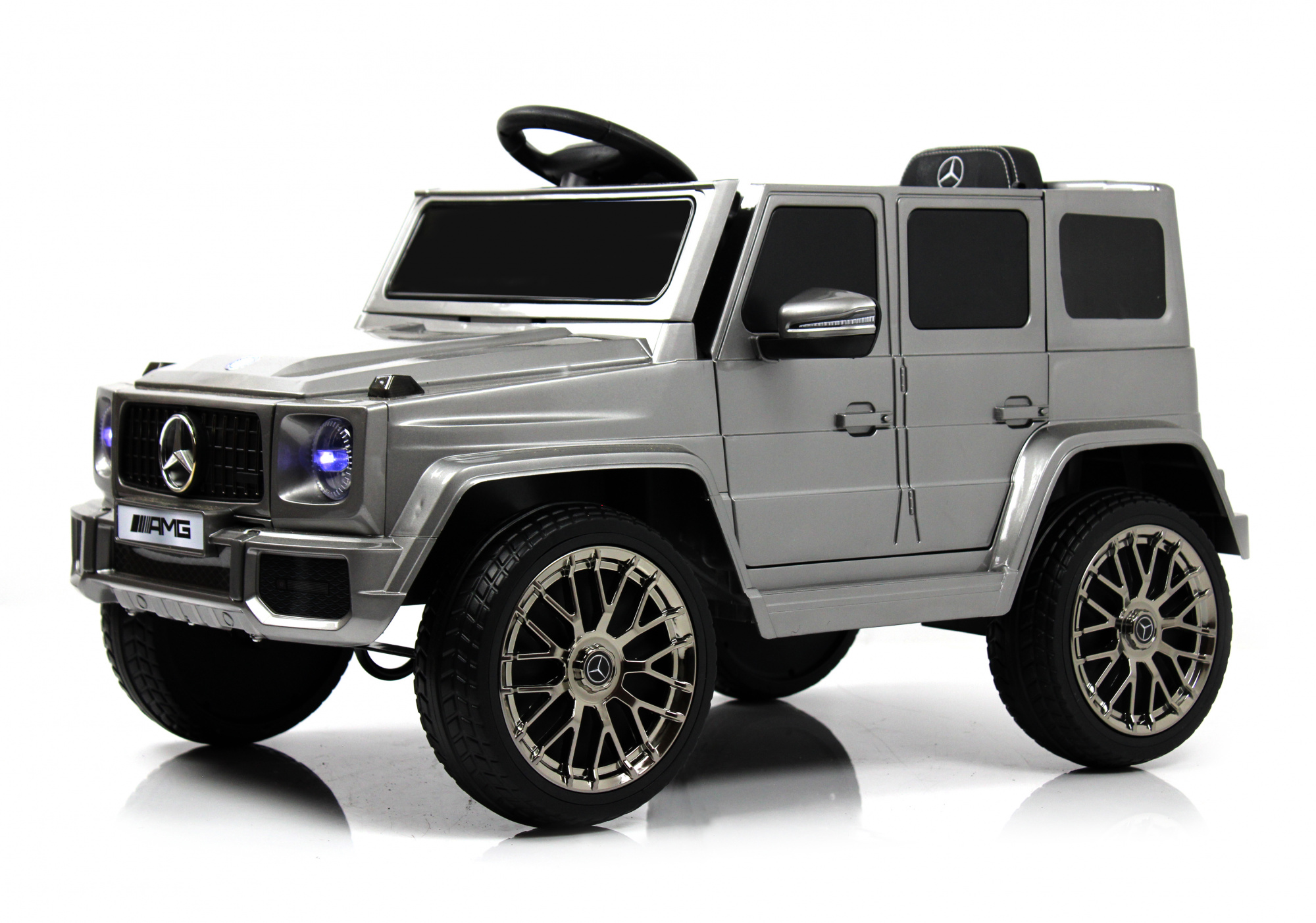 картинка Детский электромобиль Mercedes-AMG G63 (G222GG) серый глянец 