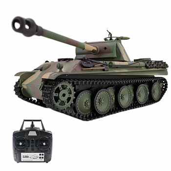 картинка Радиоуправляемый танк Heng Long Panther Type G Original V7.0 масштаб 1:16 RTR 2.4G - 3879-1 V7.0 